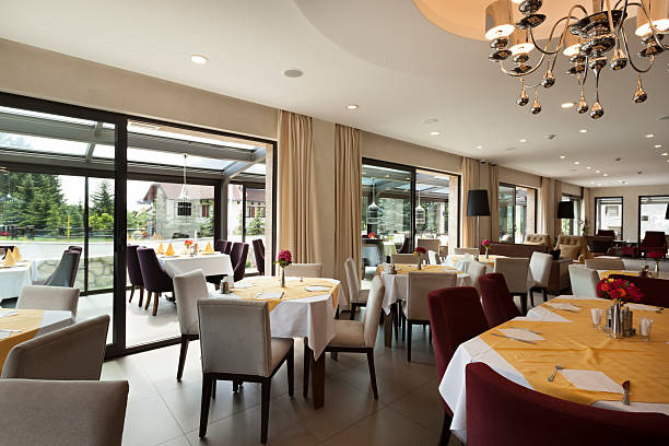 Elegant restaurant interior